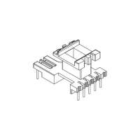 EE-1620-2 EE16立式5+2+2排距21.0/13.8脚距3.0/5.5槽宽6.9