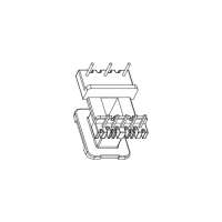 EE-1929 EE19 立式5+3排距20.0脚距30/6.0槽宽9.3