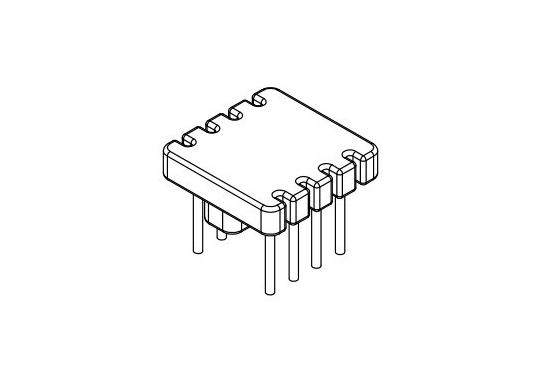 HX-026 磁环底座 4+4针 BASE