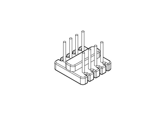 HX-026-1 磁环底座 4+4针 BASE
