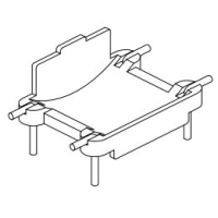 HX-027 磁环底座 2+2针 BASE