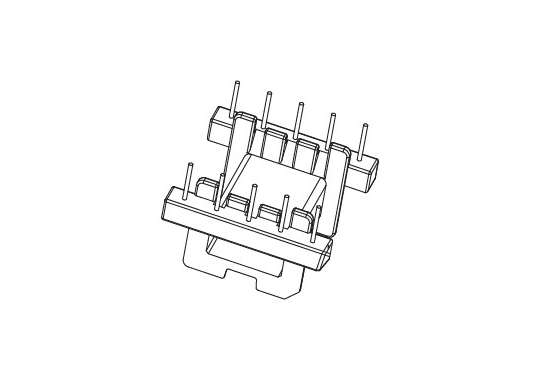 EFD-2502-1 EFD25 卧式5+5带飞线槽 排距22.5脚距5.0