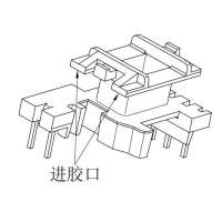 EI-1708 EE17立式5+2 排距20 脚距3.5