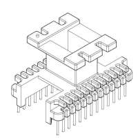 EI-2801 EI28立式13+13排距17.50 脚距2.50