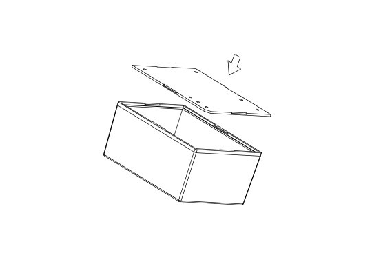 HX-075 磁环外壳 无针 BASE