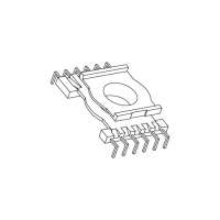 EQ-3301 EQ33立式6+6 L脚 排距45.2 脚距5.5槽宽5.0