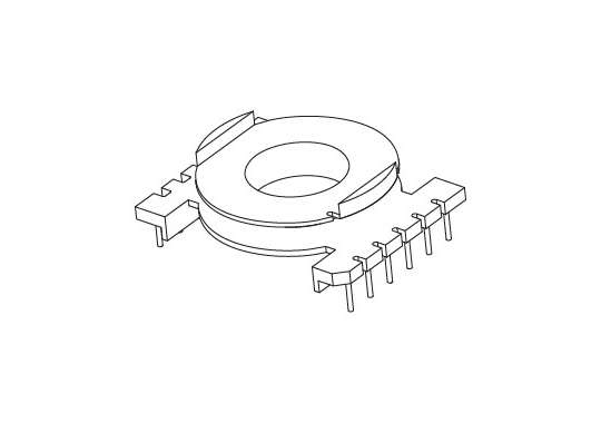 POT-4001-1 POT40立式5+5排距38.8脚距5.0槽宽10.5