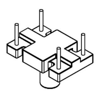 HXC-015 磁环 底座2+2针 BASE