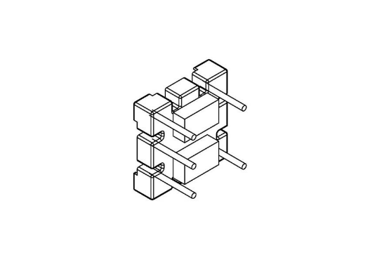 HXC-022 磁环 底座3+2针 BASE