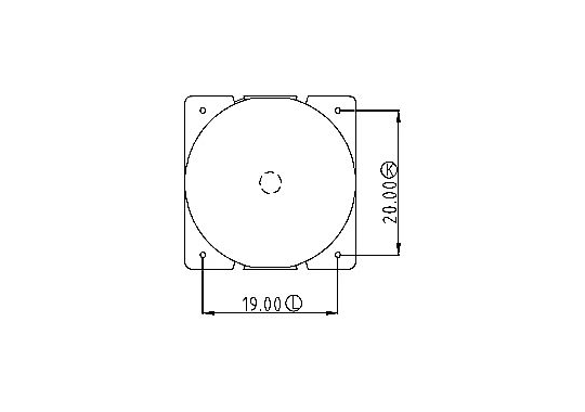 HXL-025 磁环 底座 2+2针 BASE