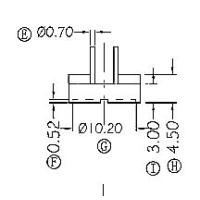 HXL-029 磁环 底座 1+1针 BASE