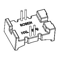 HXX-1701 磁环底座 2+2针 BASE