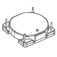 HXX-2302-3 磁环底座 2+2针 BASE
