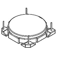 HXX-2303 磁环底座 2+2针 BASE