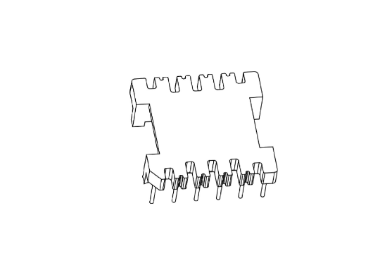 HXF-3303 磁环底座 6+6针 BASE