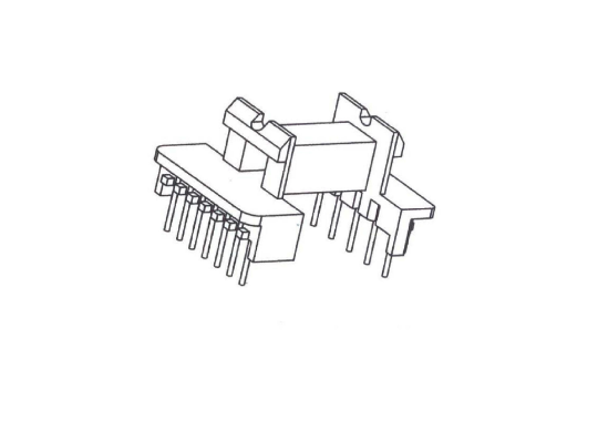 HXF-EEL2202A EEL22 安规卧式5+7针