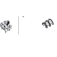 HXF-UT20 UT20 FT20卧式骨架2+2双槽胶芯