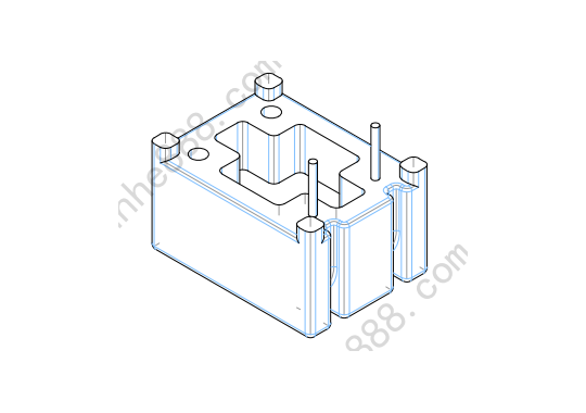 BASE-049 底座2PIN lct03-t10a图2