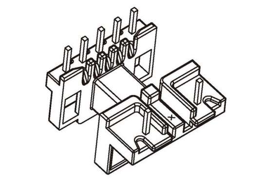 EE1620/EE16(3+5)卧式 PIN3.5