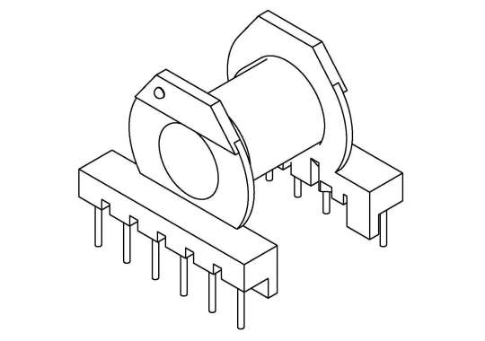 ZS-2812-1 ER28卧式(6+6)PIN