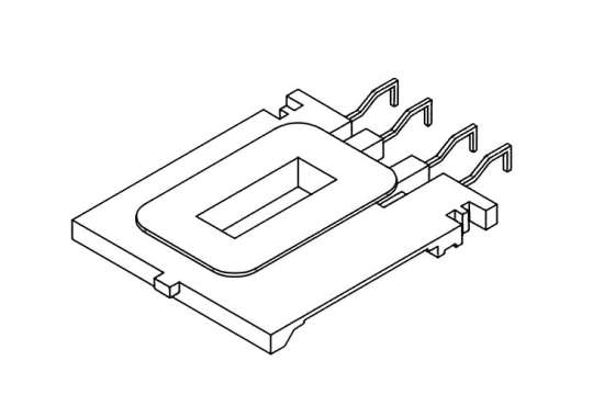 XHY-EE-5301-1/EE53立式(4+0PIN)