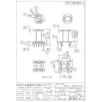 ER-2817-1 ER2834 立式5+5 排距17.50 脚距5.0 槽宽22.20
