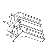 SQ-1919(2+2)PIN 立式 12.90*9.9