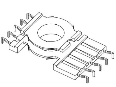 EQ-2518-3立式5+5P 单边加宽  螃蟹脚